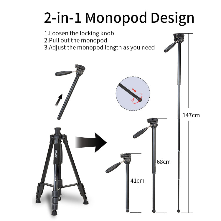 Jmary KP-2274 Tripod Jmary KP-2274 Tripod